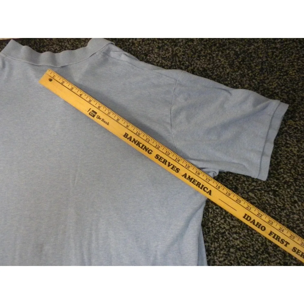 Polo Ralph Lauren Polo‎ Shirt Mens 2XLT Blue Pima Soft Touch Golf Short Sleeve